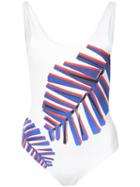 Onia - Kelly Swimsuit - Women - Nylon/spandex/elastane - M, White, Nylon/spandex/elastane