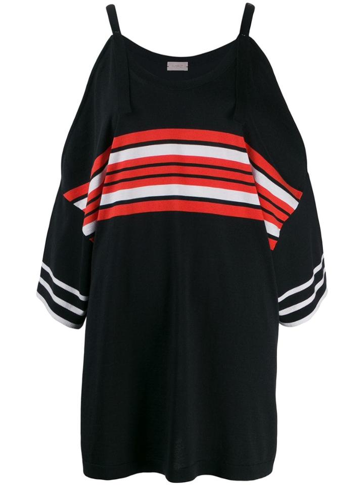 Mrz Oversized Cut-out Jumper - Black