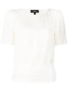 Theory Short Sleeve Top - White