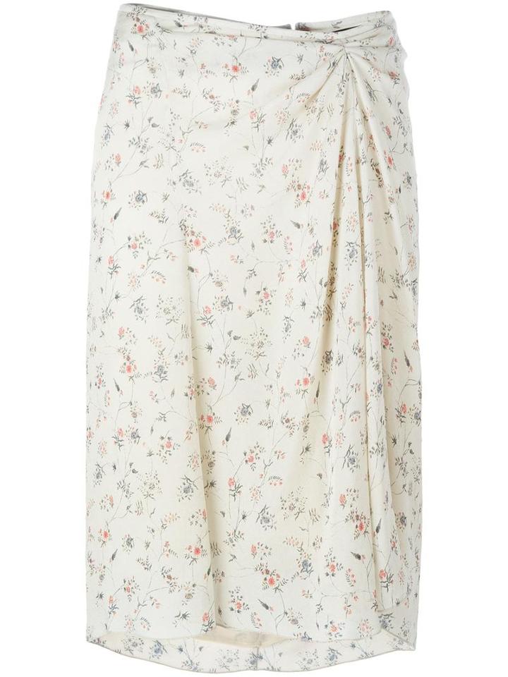 Isabel Marant Twen Skirt, Women's, Size: 38, Nude/neutrals, Silk/spandex/elastane
