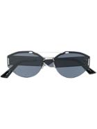 Dior Eyewear Oval Sunglasses - Black