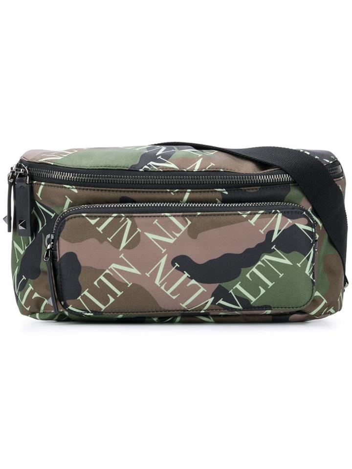 Valentino Valentino Garavani Vltn Belt Bag - Green