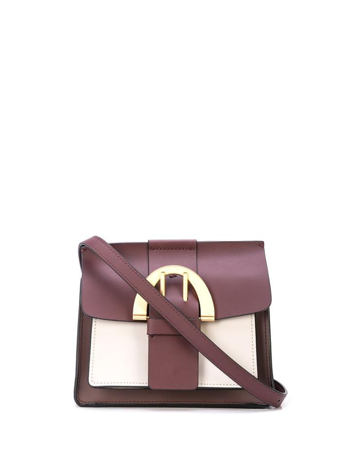 Zac Zac Posen Biba Buckle Crossbody Bag - Purple