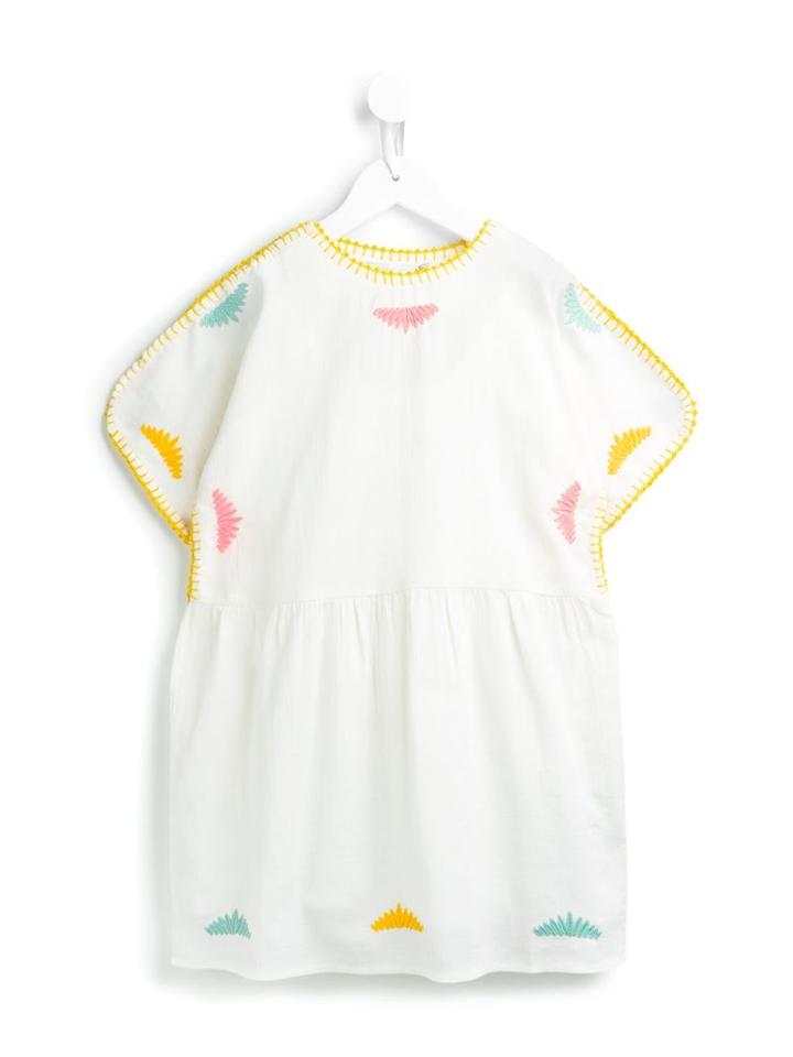 Stella Mccartney Kids Bunting Dress, Girl's, Size: 10 Yrs, White