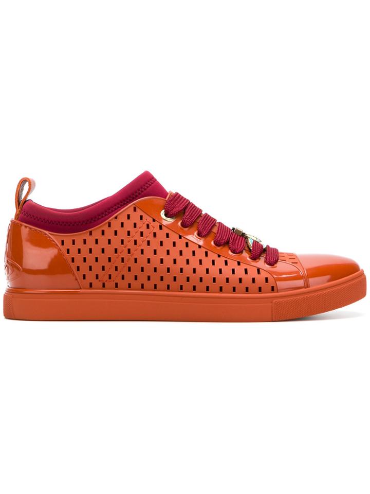 Vivienne Westwood Low Top Orb Sneakers - Yellow & Orange