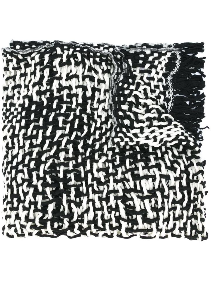Yohji Yamamoto Chunky Knit Scarf