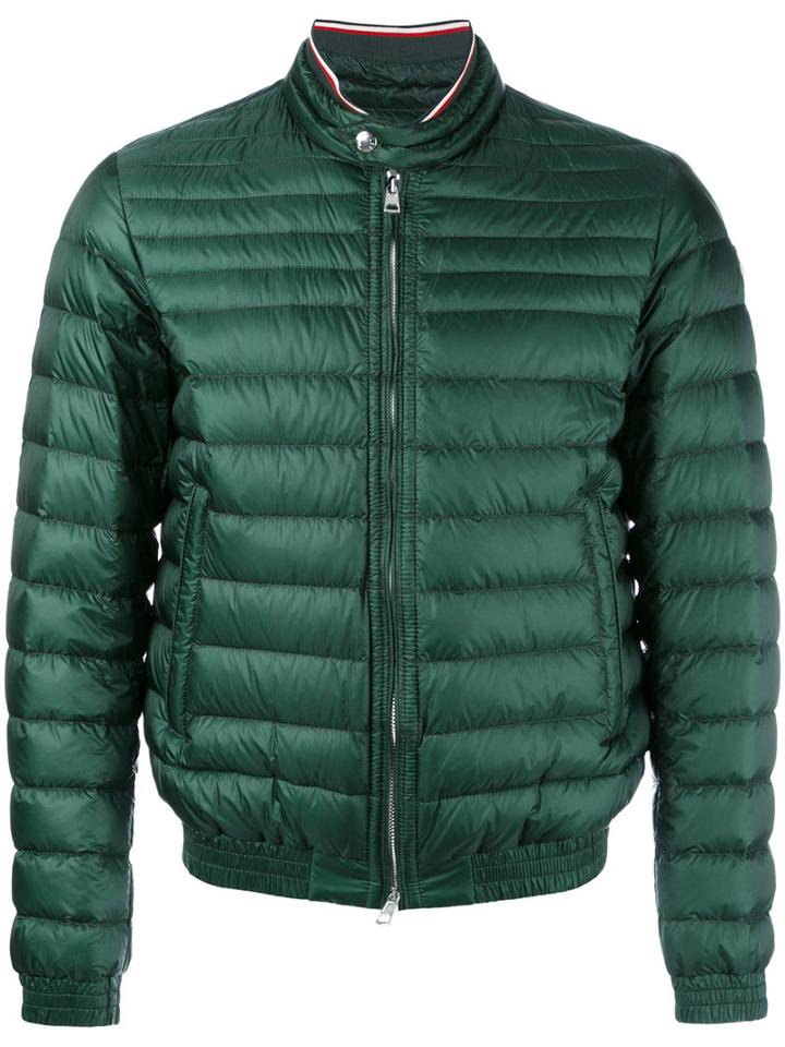 Moncler Garin Padded Jacket, Men's, Size: 4, Green, Polyamide/feather Down
