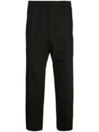 Jil Sander Elasticated Waist Trousers - Black