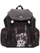 Bally Hand X-ray Backpack - Black