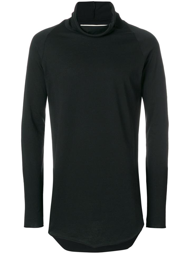 Damir Doma Funnel Neck Jumper - Black