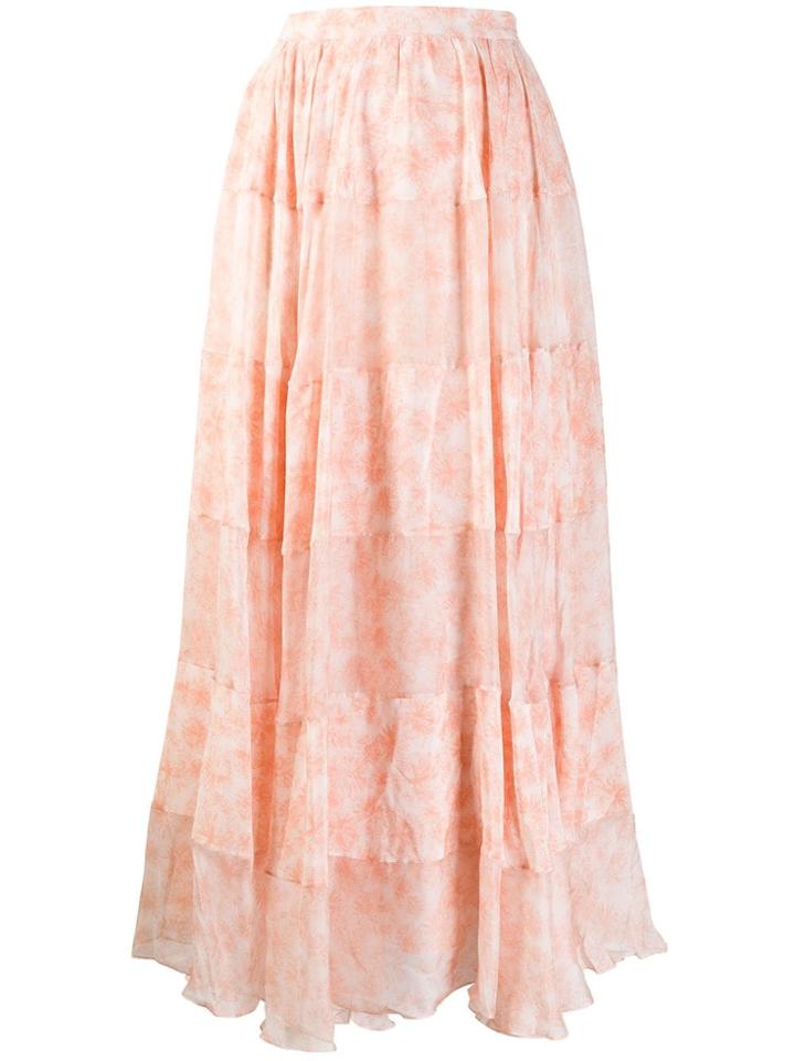 Noon By Noor Printed Maxi Skirt - Neutrals