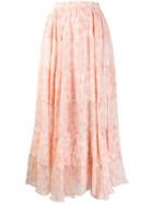Noon By Noor Printed Maxi Skirt - Neutrals