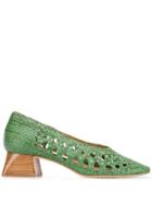 Miista Crochet Pump - Green