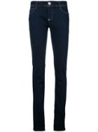 Philipp Plein - Embroidered Skinny Jeans - Women - Cotton/polyester/spandex/elastane - 28, Blue, Cotton/polyester/spandex/elastane
