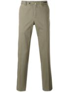 Pt01 Tailored Trousers, Men's, Size: 54, Green, Cotton/spandex/elastane