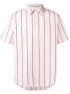 Msgm Striped Shirt - Pink