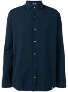 Drumohr Long-sleeve Fitted Shirt - Blue