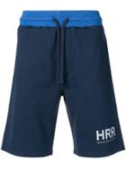 Hackett Logo Track Shorts - Blue