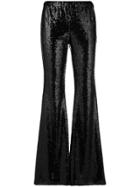 P.a.r.o.s.h. Sequin Embroidered Trousers - Black