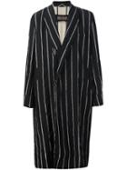 Uma Wang Striped Coat
