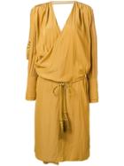 Lanvin Relaxed Fit Dress - Yellow