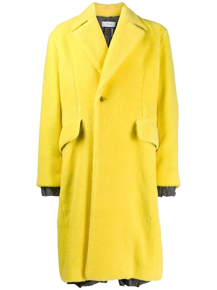 Facetasm Fantasy Fur Coat - Yellow