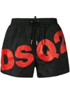 Dsquared2 Logo Swimming Shorts - Black