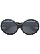 Saint Laurent Eyewear - Monogram 1 Sunglasses - Women - Acetate - One Size, Black, Acetate