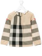 Burberry Kids - Aggy Top - Kids - Cotton - 5 Yrs, Nude/neutrals