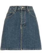 Eve Denim Tallulah High-waisted Denim Mini Skirt - Blue