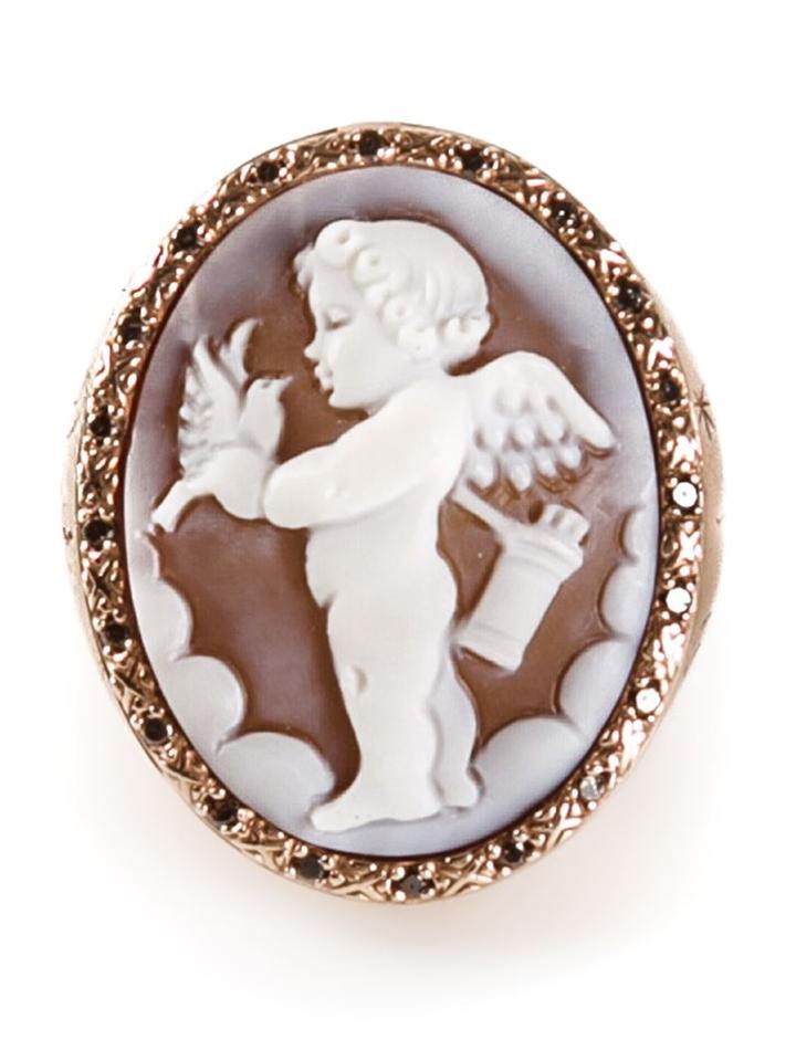 Amedeo Cupid Sardonyx Ring