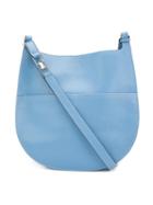 Valextra Hobo Shoulder Bag, Women's, Blue