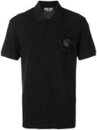 Versus Lion Polo Shirt - Black