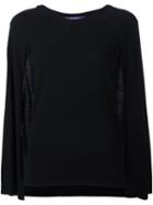 Ralph Lauren Black Cape Sleeves Jumper, Women's, Size: Small, Wool