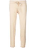Cashmere In Love Sarah Knit Cropped Trousers - Nude & Neutrals