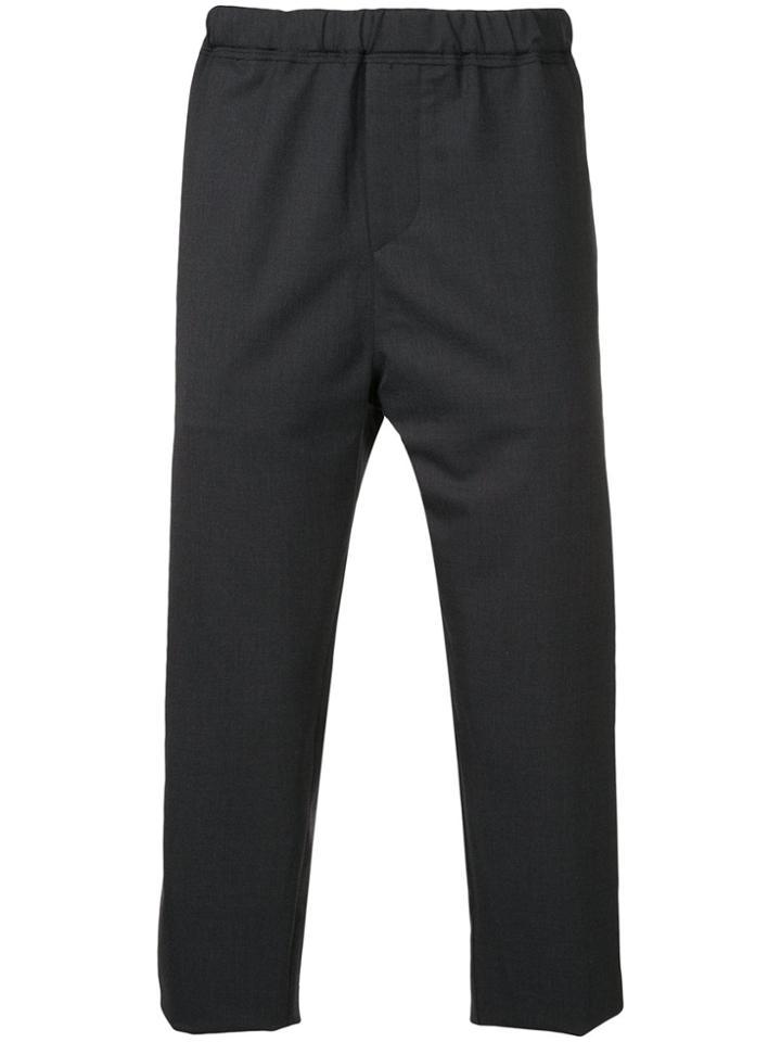 Oamc Cropped Trousers - Grey