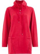 Maison Ullens High Neck Sweater - Red