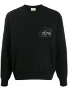 Aries Temple Logo Sweatshirt - Black