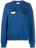 Chiara Ferragni Chiara Ferragni Cff082 Blu Natural (vegetable)->cotton