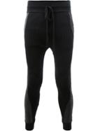 Haider Ackermann Panelled Drawstring Trousers - Black