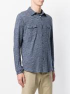 Majestic Filatures Chest Pockets Shirt - Blue