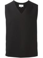 Maison Margiela Stylised Tank Top, Men's, Size: 52, Black, Viscose/mohair/virgin Wool