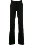 7 For All Mankind Colour Block Regular Jeans - Black