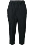 Comme Des Garçons Comme Des Garçons Tapered Trousers - Black