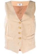 Maryam Nassir Zadeh Harbor Sleeveless Waistcoat - Brown