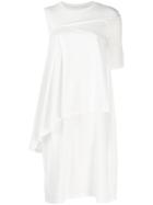Mm6 Maison Margiela Layered T-shirt Dress - White