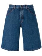 Gosha Rubchinskiy - Denim Shorts - Men - Cotton/polyester - Xs, Blue, Cotton/polyester