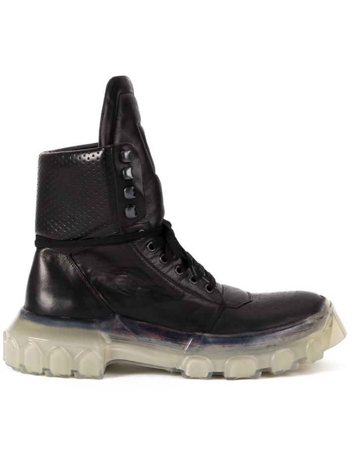 Rick Owens Tractor Dunk Boots - Black