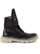 Rick Owens Tractor Dunk Boots - Black