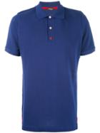 Kiton - Contrast Buttons Polo Shirt - Men - Cotton - Xxl, Blue, Cotton